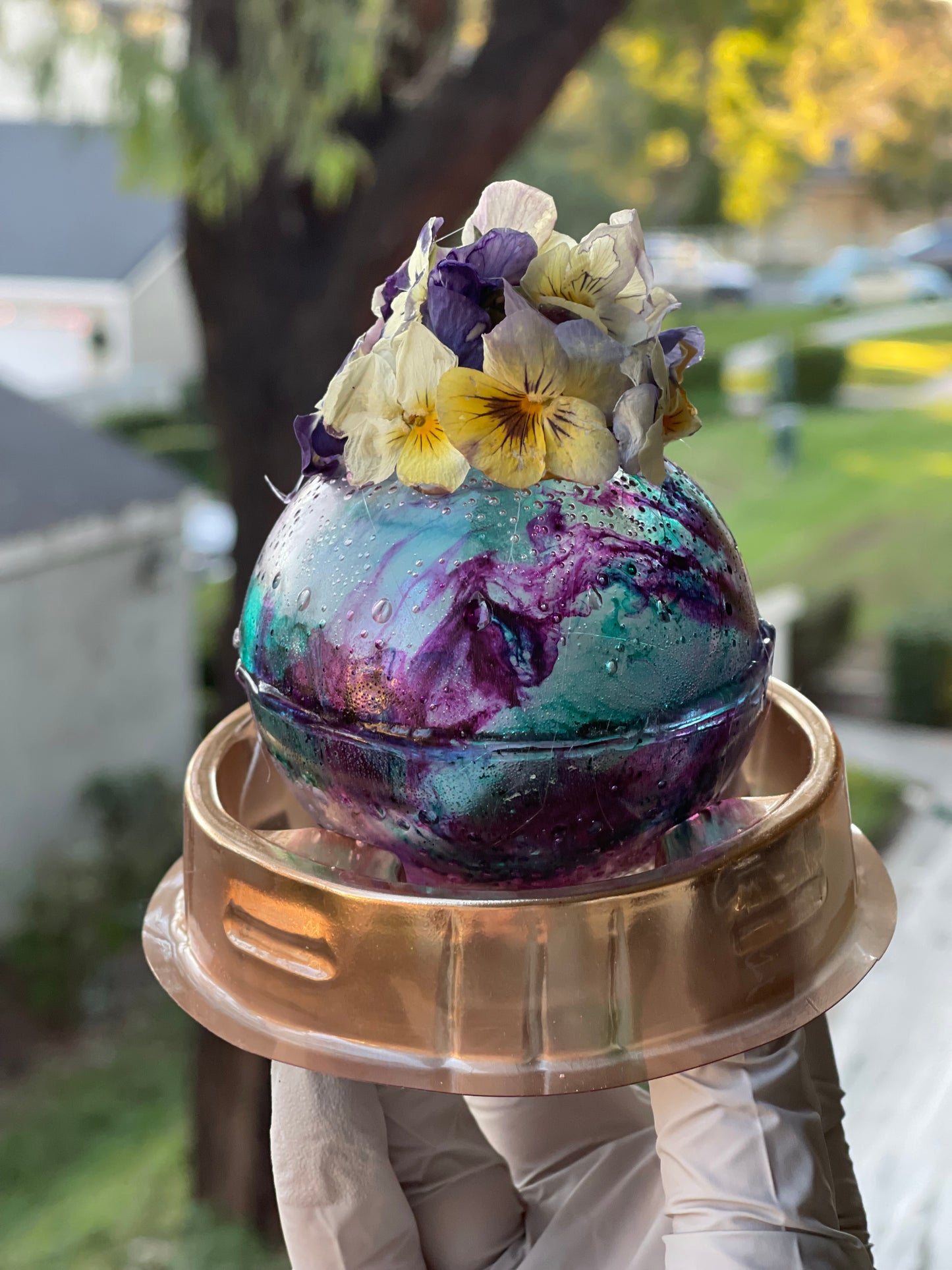 Surprise Flower Tea Bomb