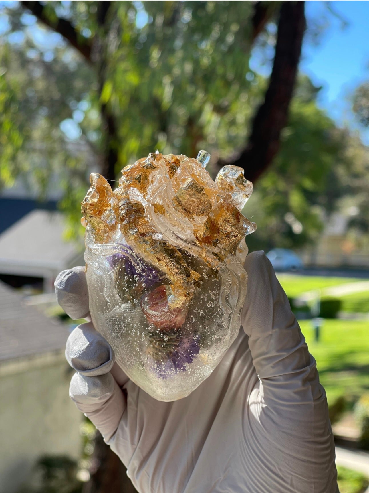 Heart of Gold (Clear)