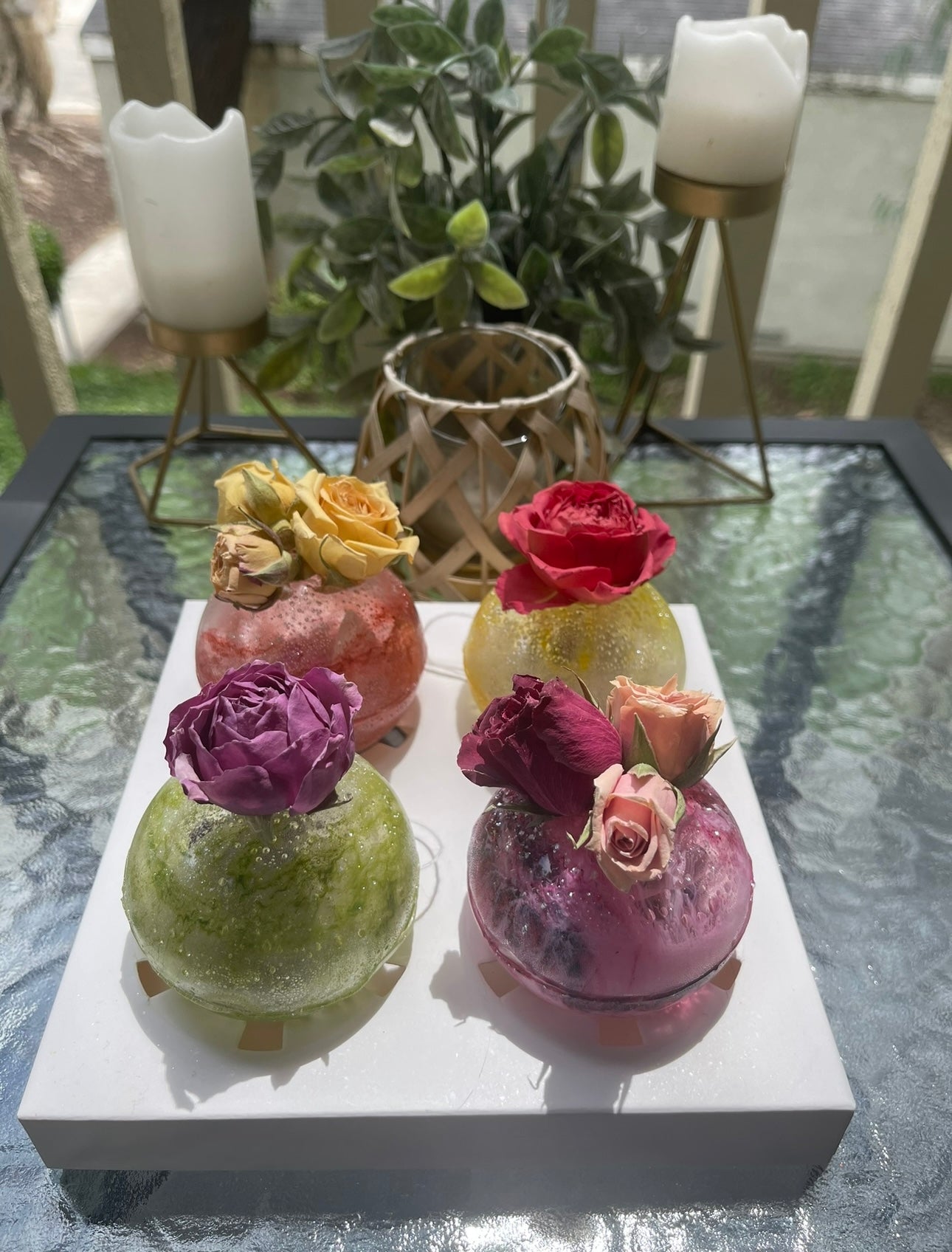 Surprise Flower Tea Bomb