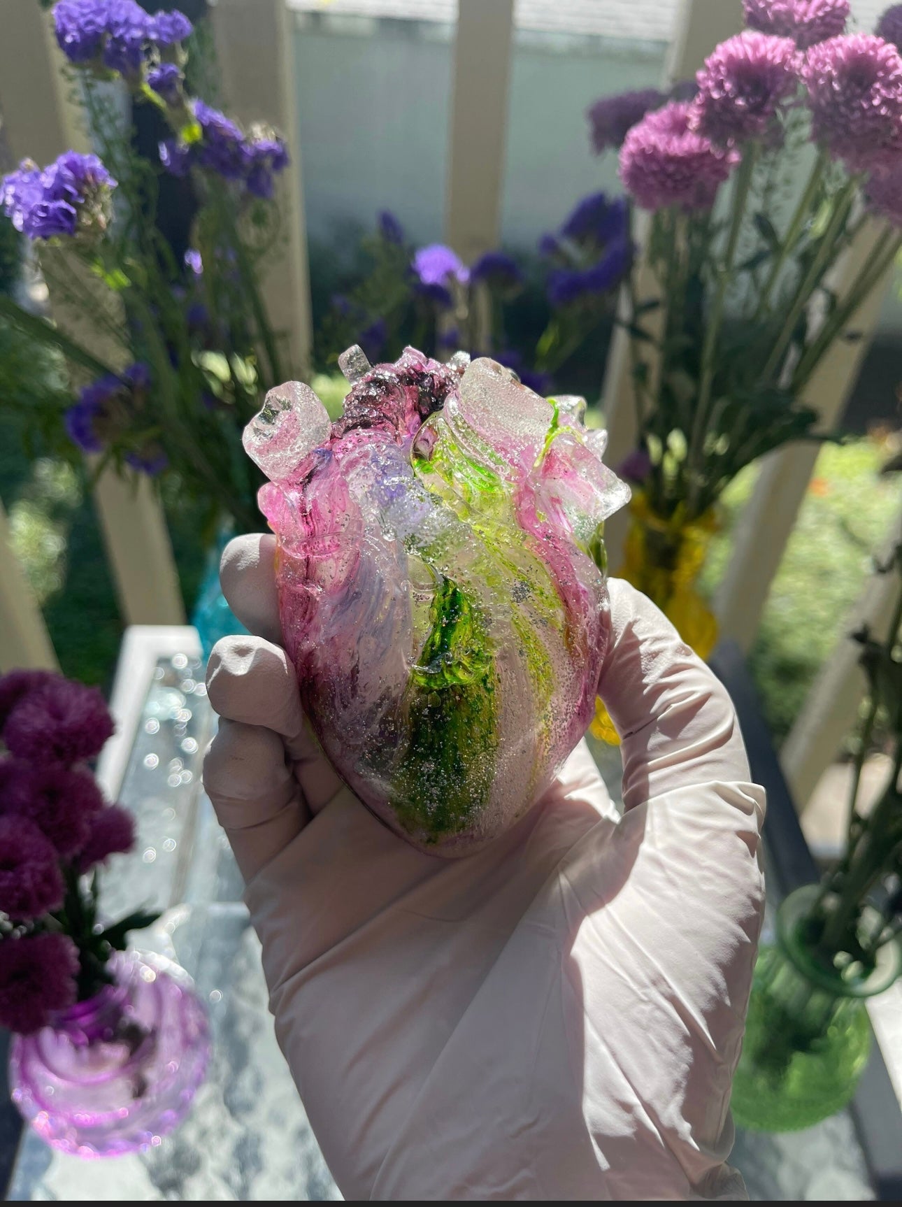 Happiness Blooms Heart Tea Bomb