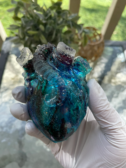 Deep Blue Sea Heart Tea Bomb