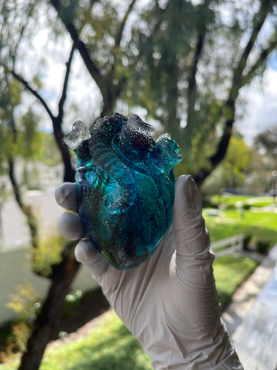 Deep Blue Sea Heart Tea Bomb